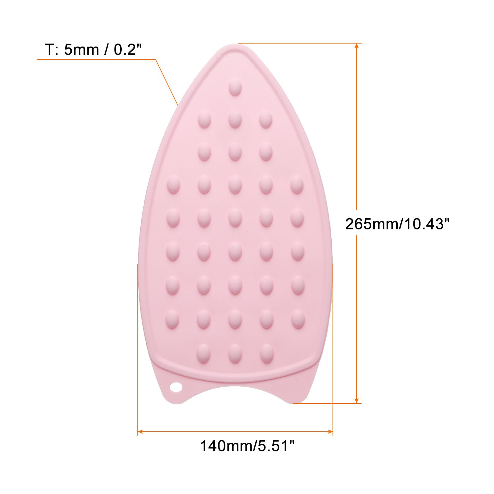 2pcs Silicone Iron Rest Pad