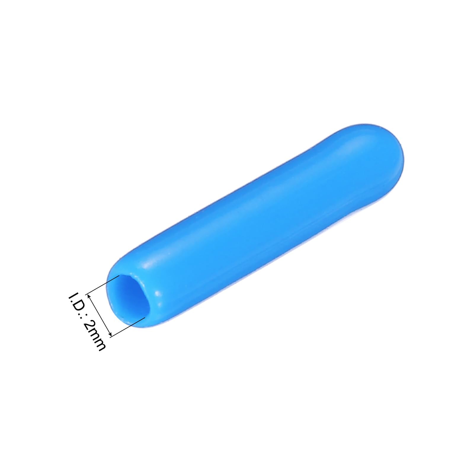 20pcs Rubber End Caps 2mm