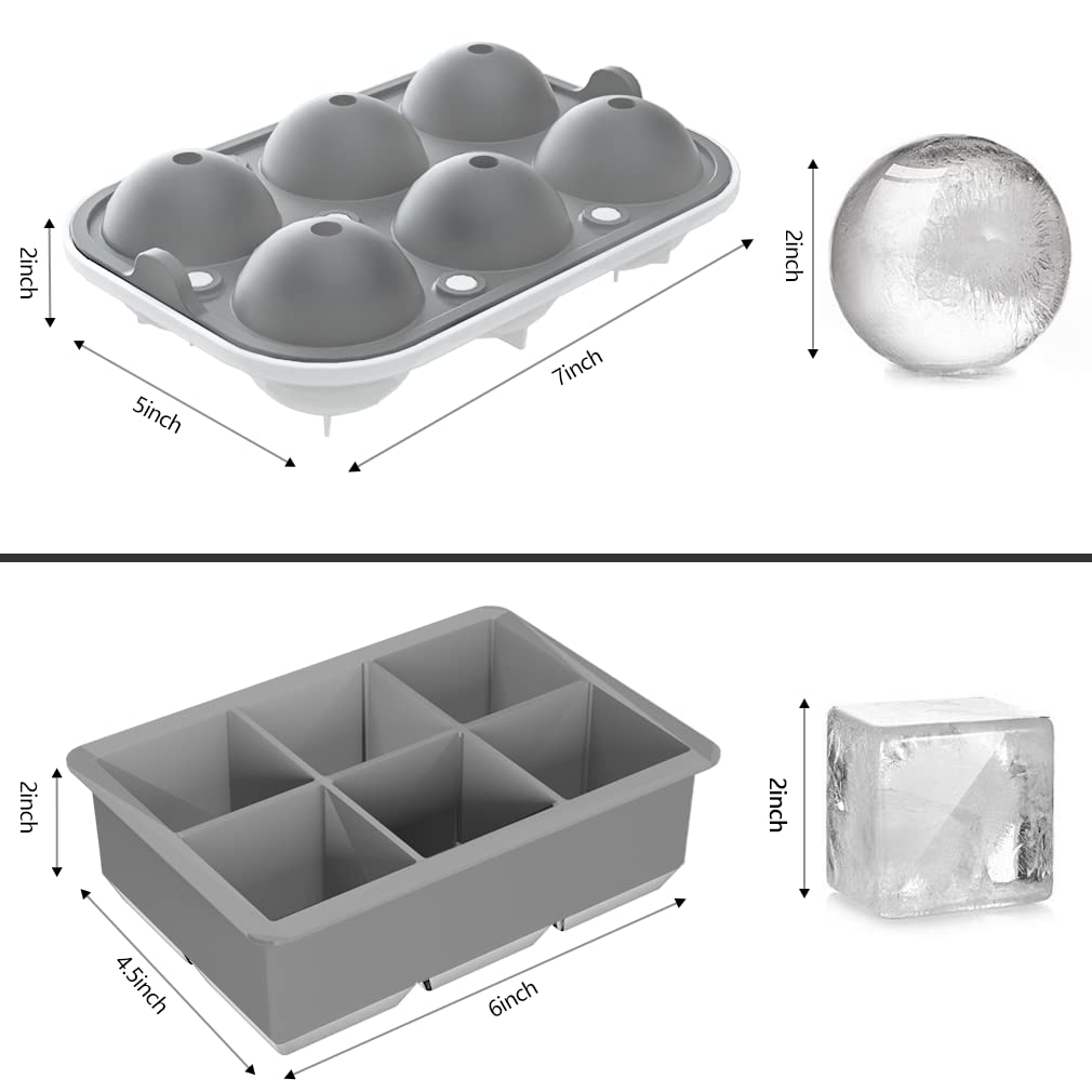 2 Pack Ice Cube Tray (2 Count)