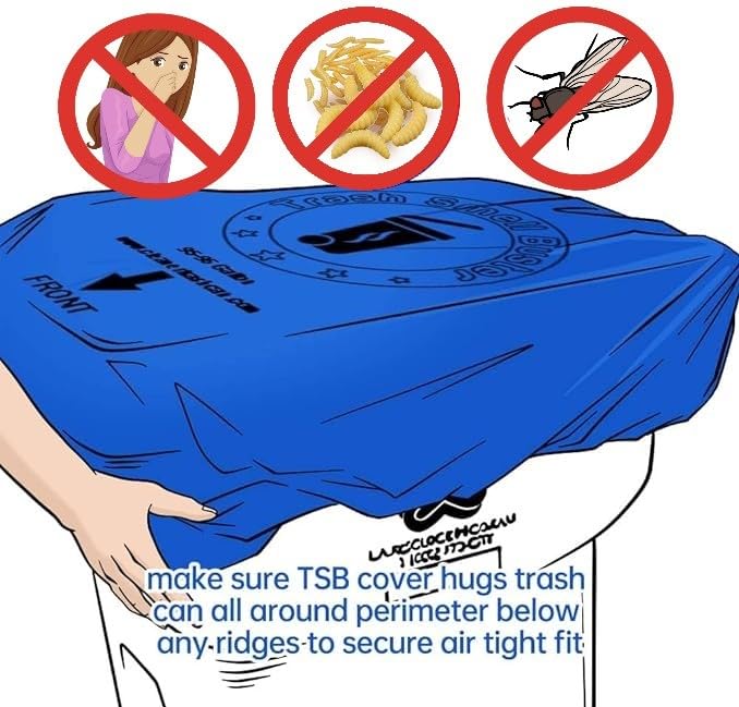Outdoor Trash Can Lid Cover