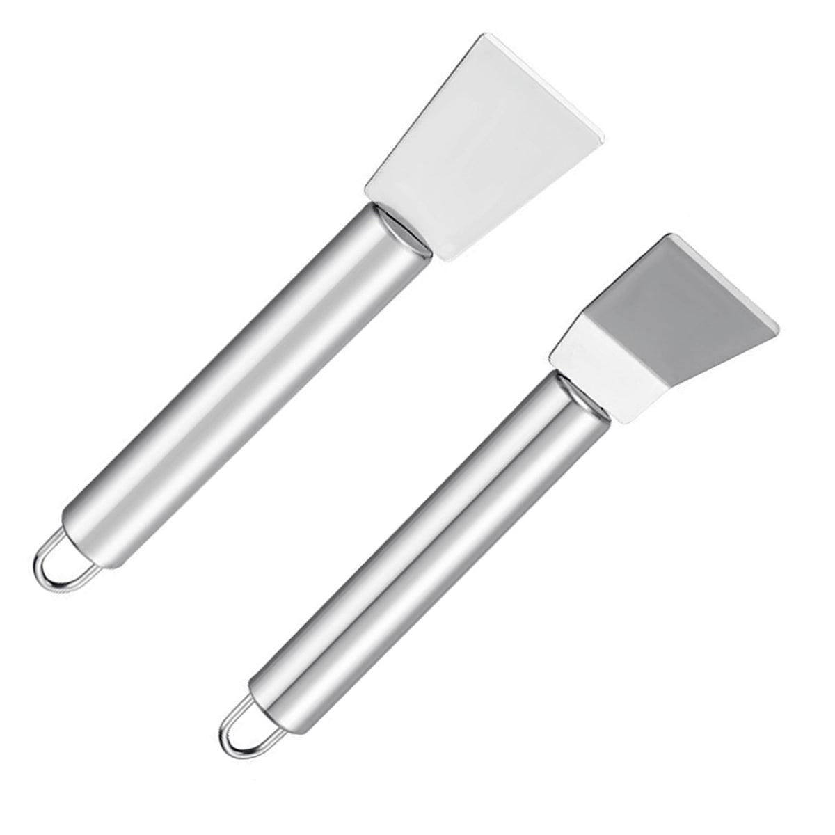 2PCS Stainless Steel Scrapers (2 Count)