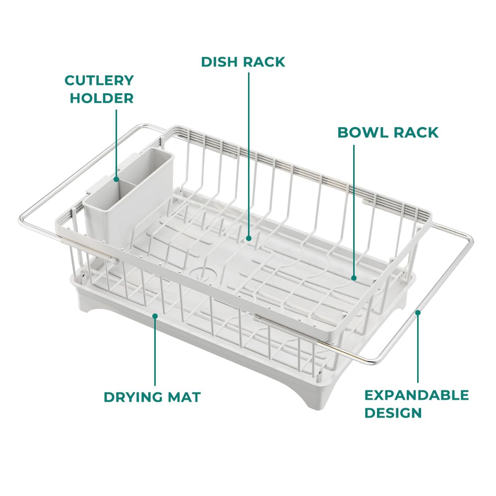 Small Dish Drying Rack in Sink