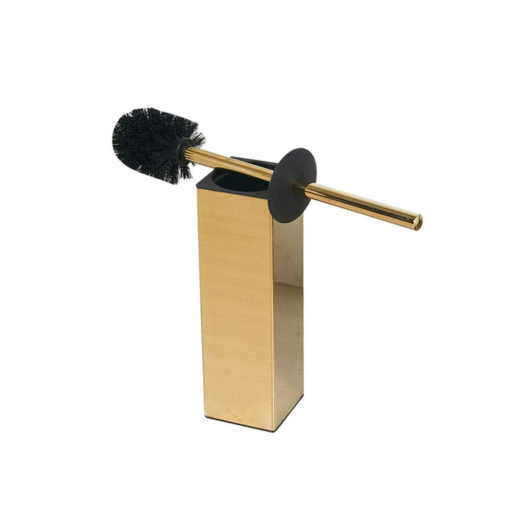 Freestanding Solid Stianless Steel 304 Toilet Bowl Brush and Holder for Bathroom Storage and Organization
