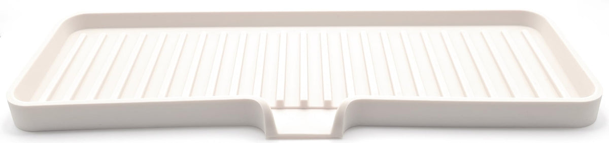 Silicone Soap Dish Tray and Sponge Holder with Drain Chute