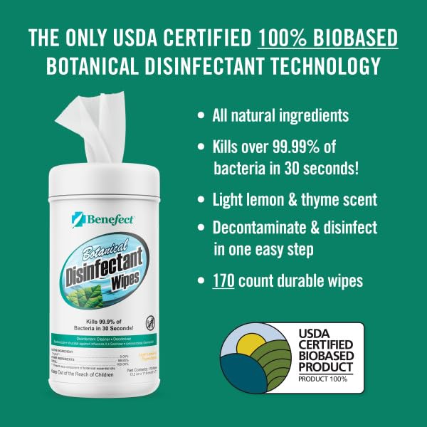 Botanical Disinfecting Wipes (1020 Count)