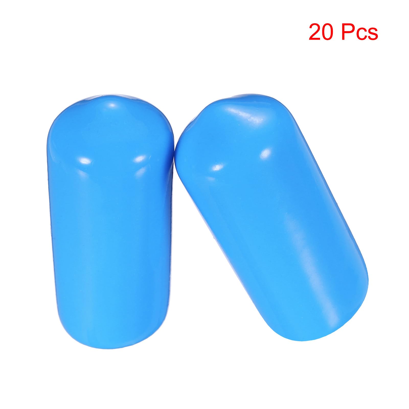 20pcs Rubber End Caps 10mm