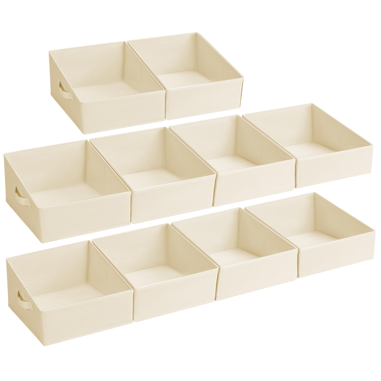Closet Storage Bins (10 Count)