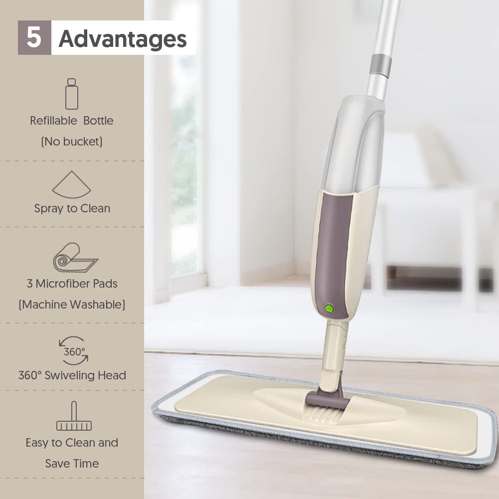 Spray Mops for Floor Cleaning