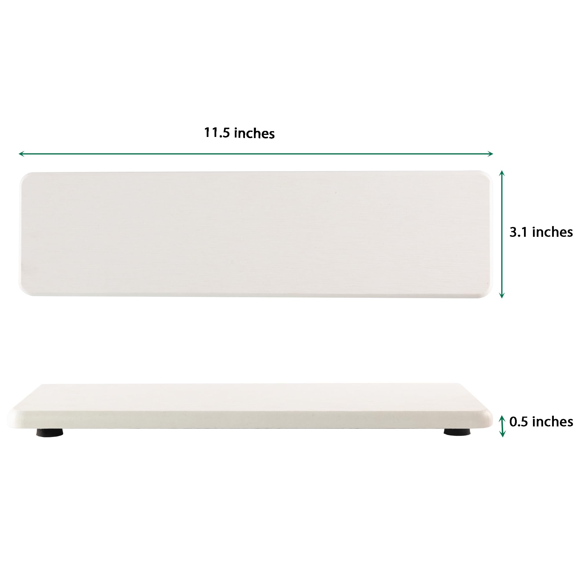 2 Pcs Sink Stone Soap Trays (2 Count)