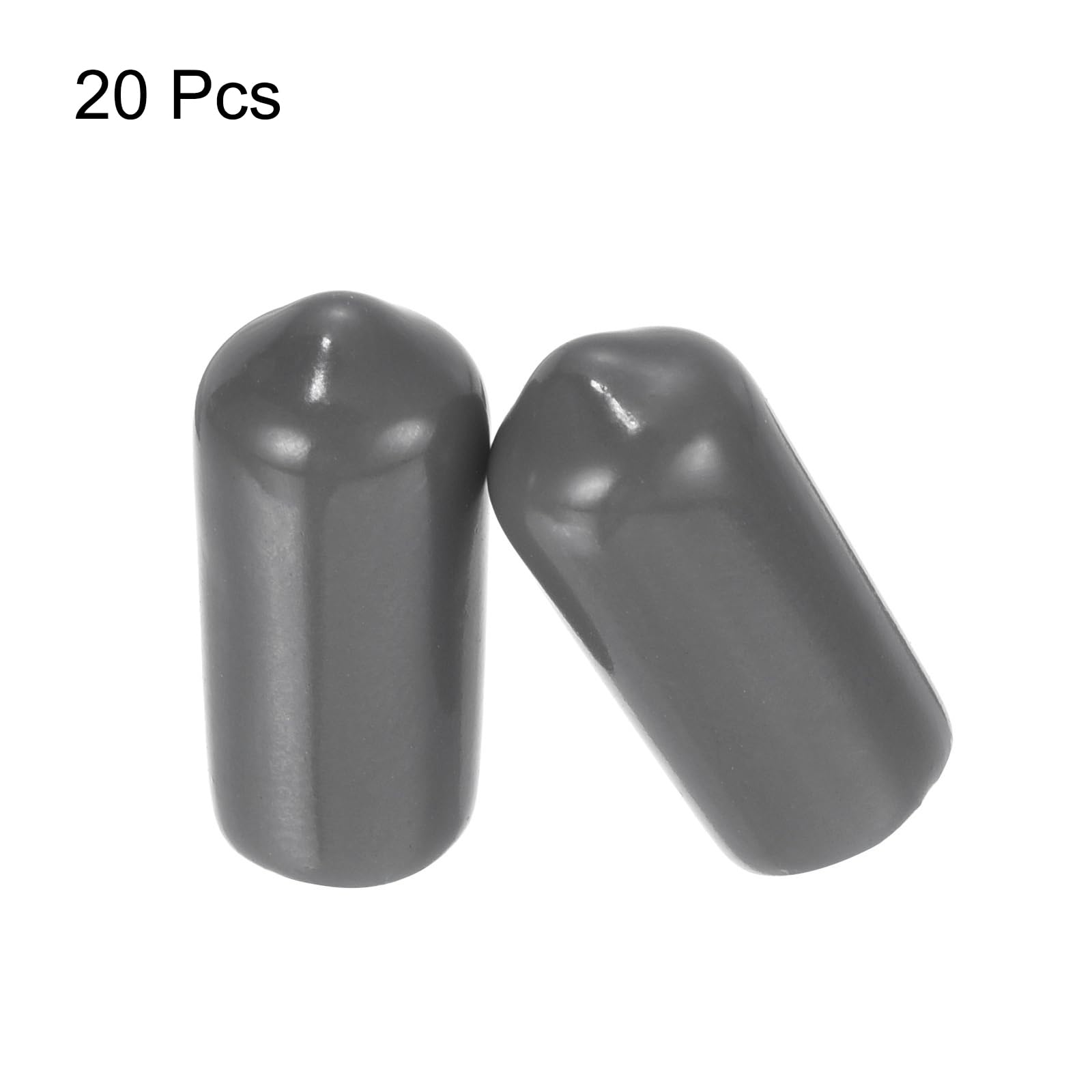 20pcs Rubber End Caps 7mm