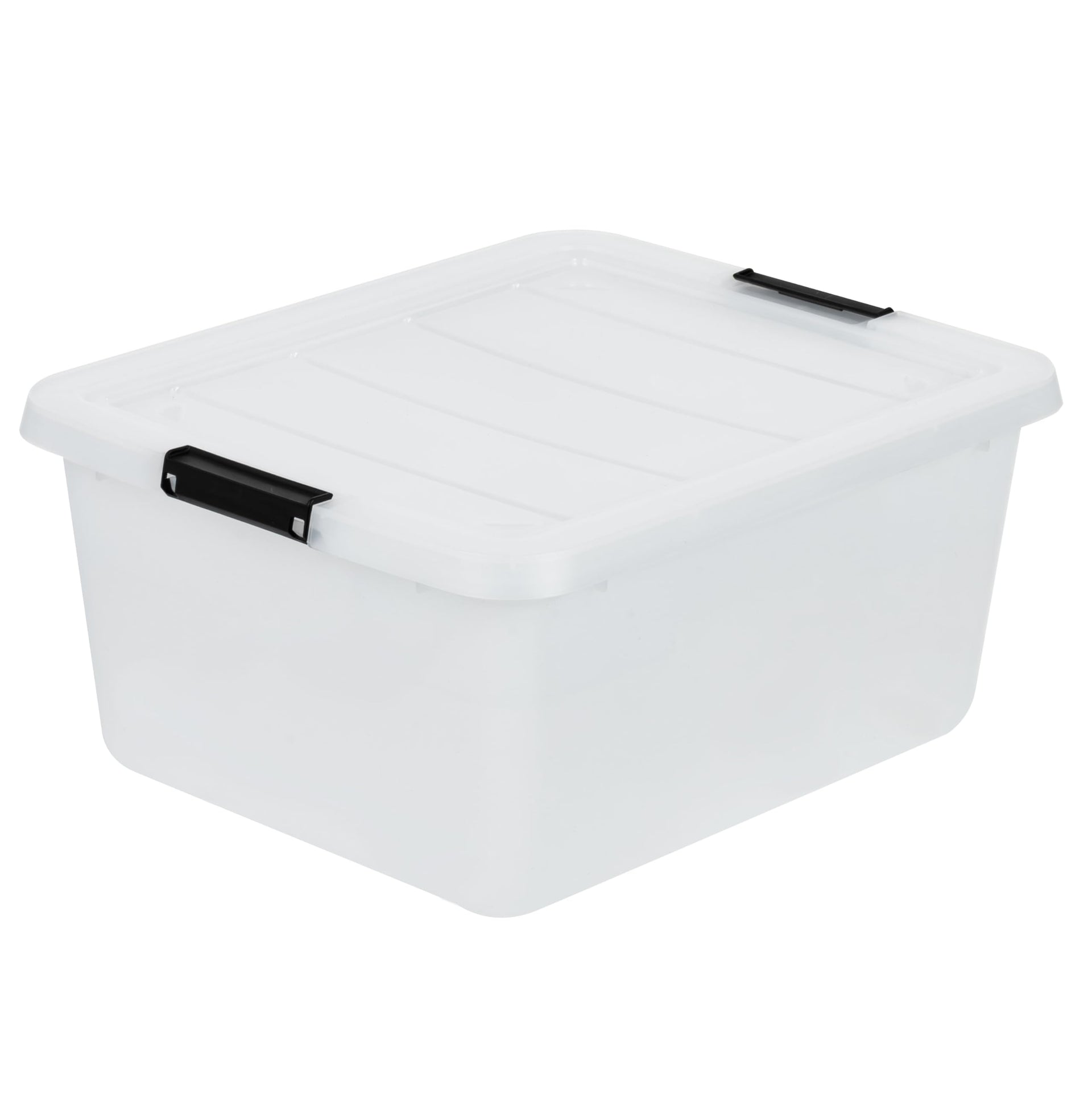 18 Quart Clear Storage Organizer with Removable Dividers