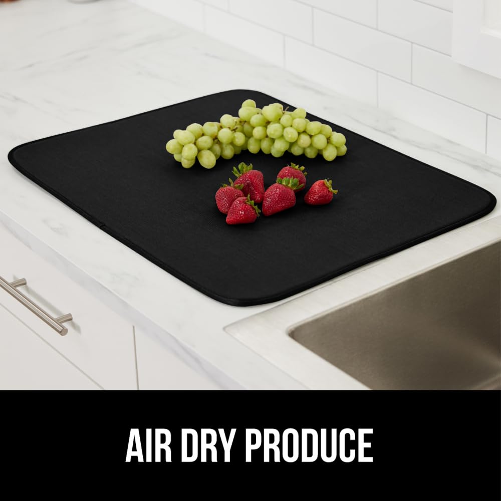 Ultra Water Absorbent Microfiber Dish Drying Mat (2 Count)