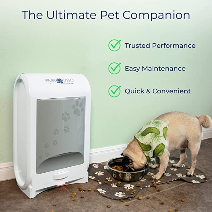 EyeVac Pet Touchless Vacuum Automatic Dustpan