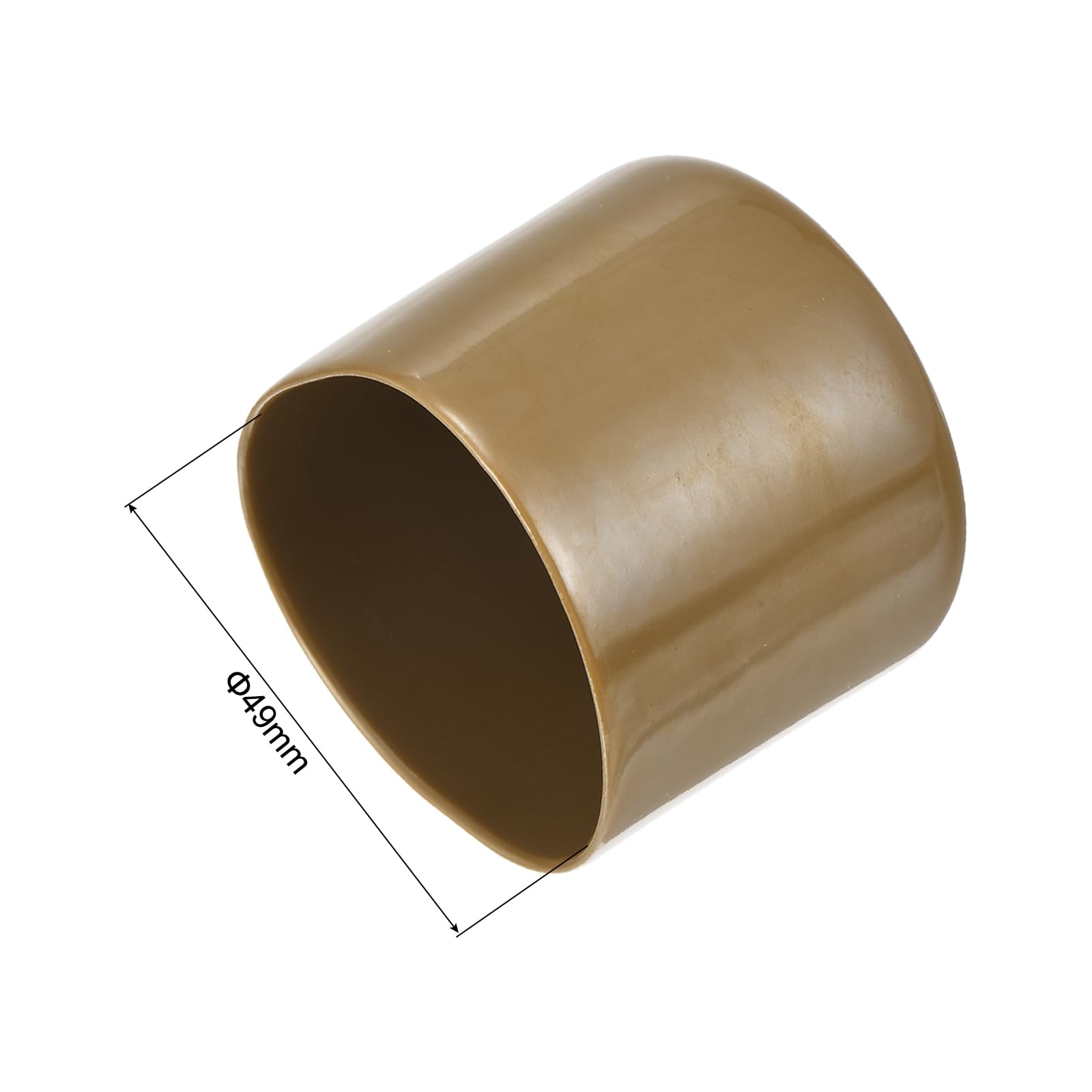 20pcs Rubber End Caps 49mm