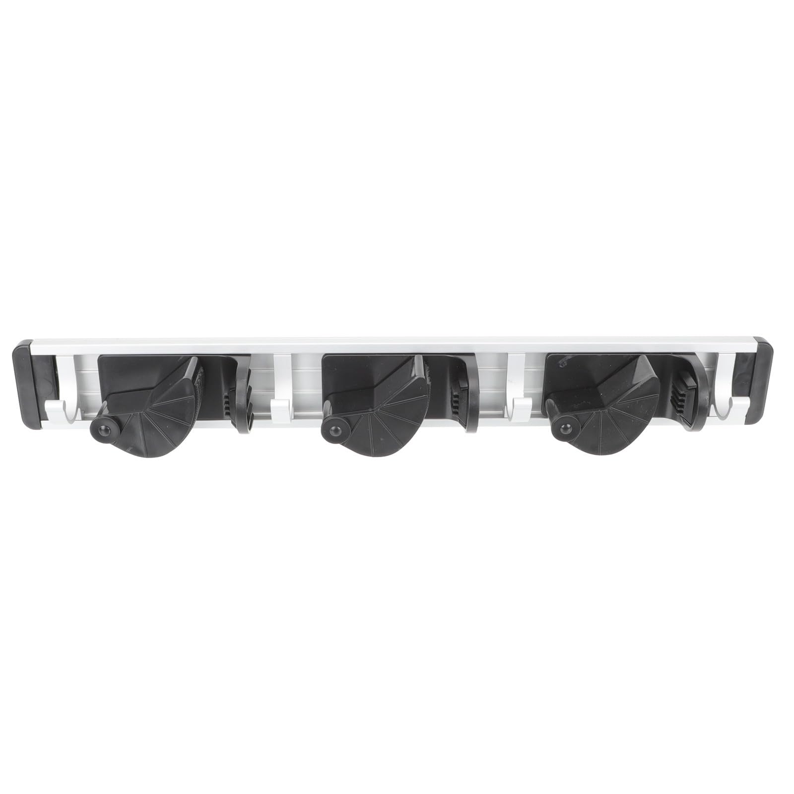 Wall Mounted Broom Gripper and Mop Holder Rack