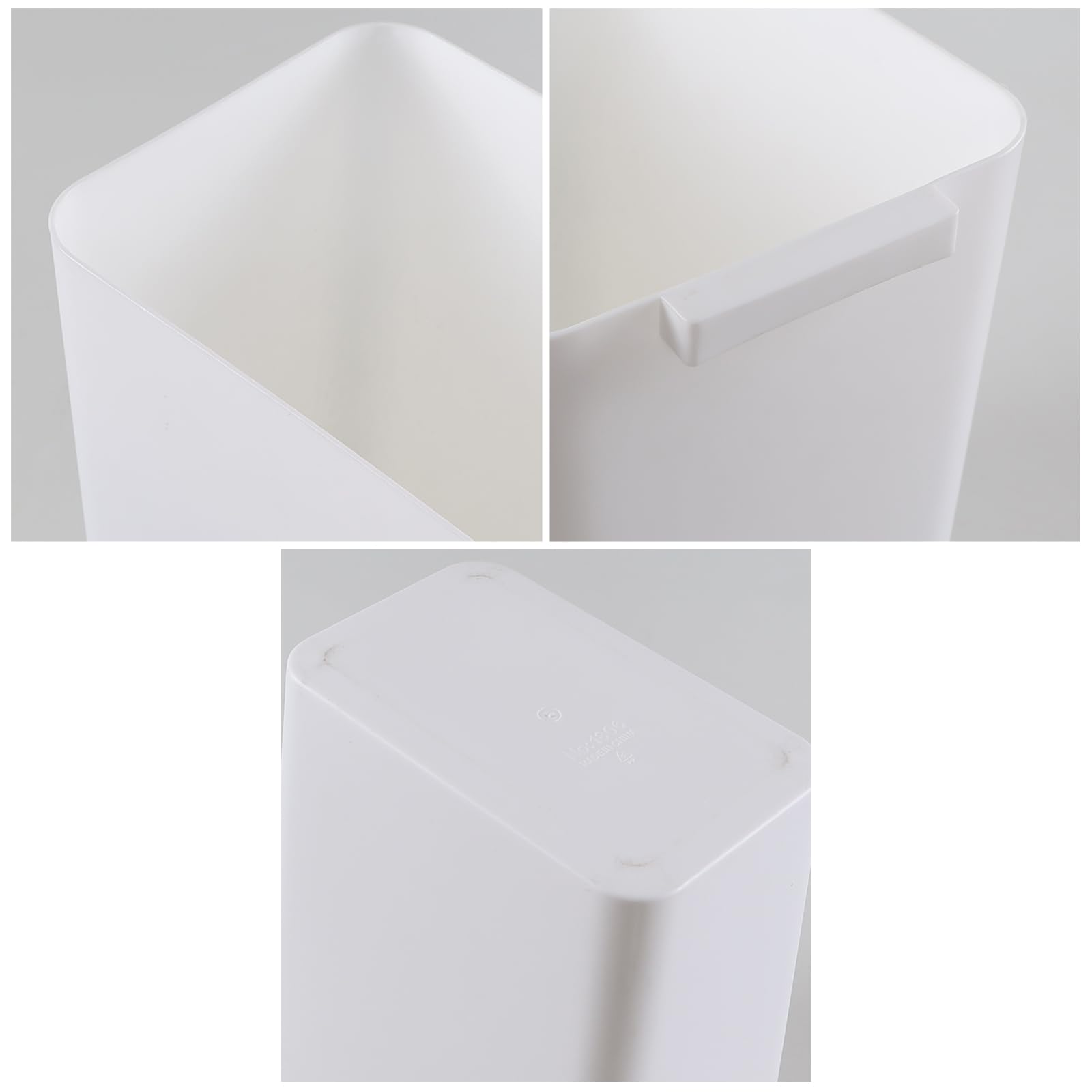 Plastic Trash Wastebasket 3 (3 Count)