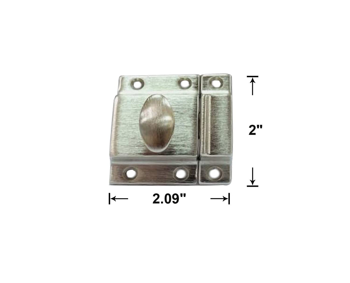 Traditional Large Oval Turn Cabinet Latch