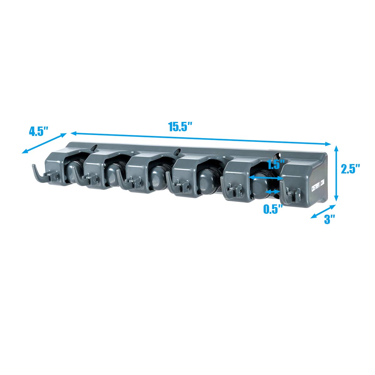 Wall Mount Mop Broom Holder