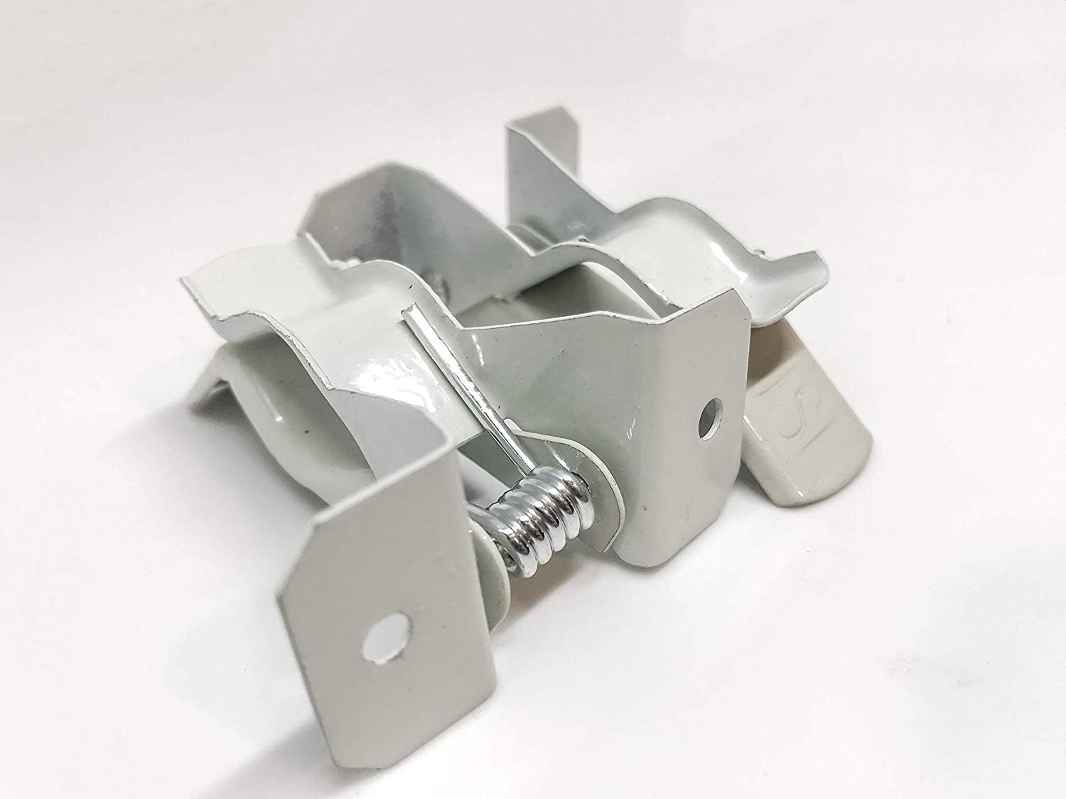 White Spring Grip Clamps