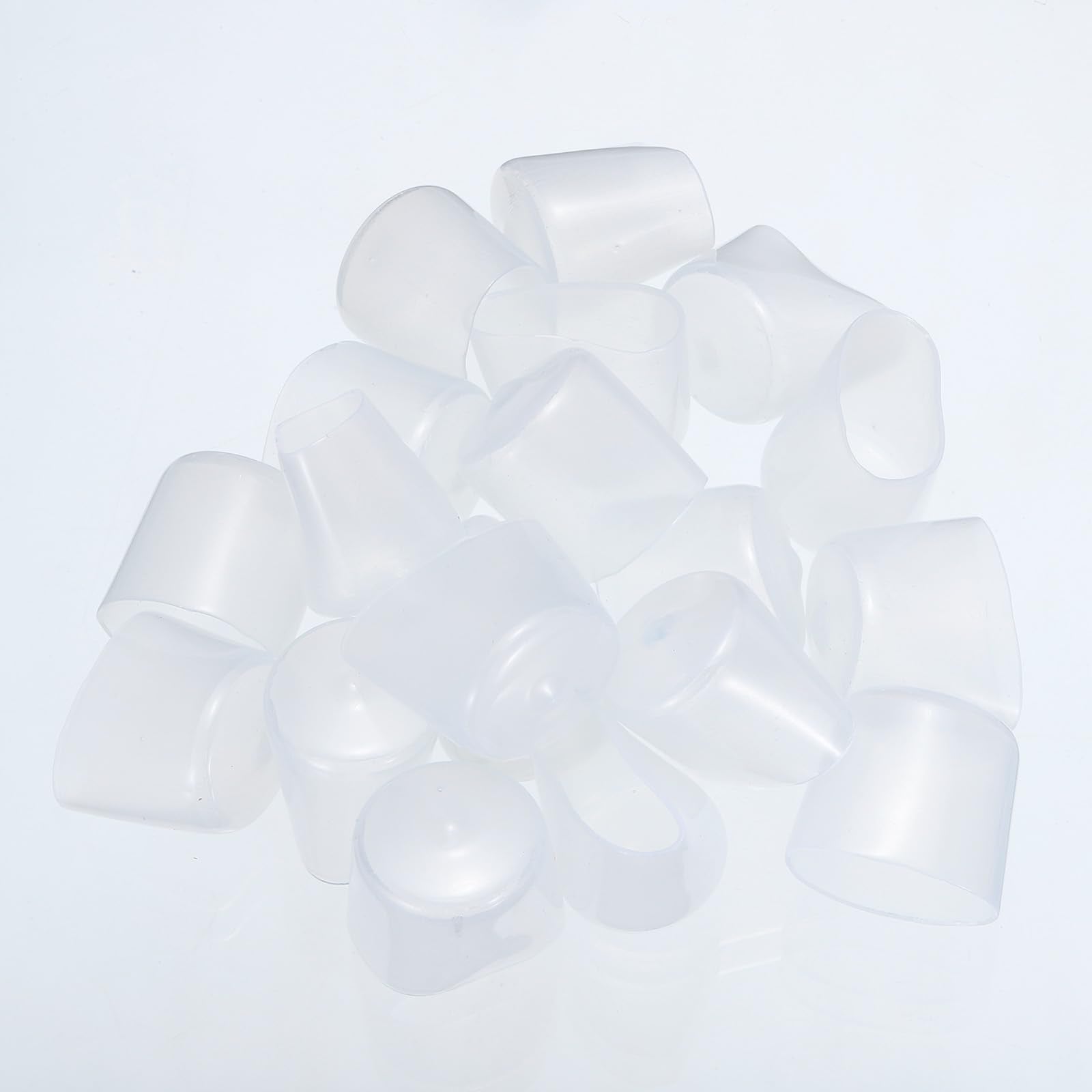 20pcs Rubber End Caps 25mm