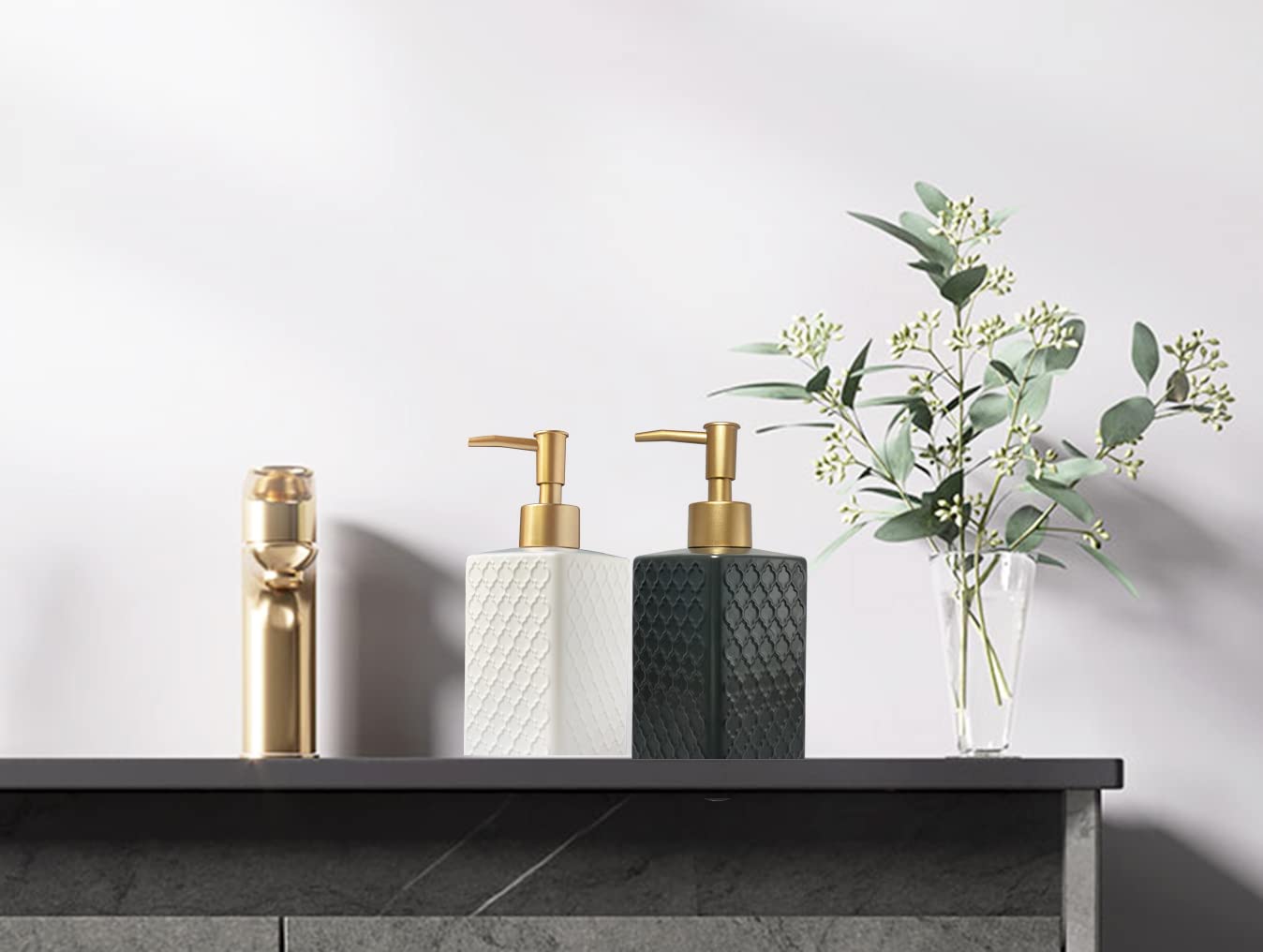 Gold Soap Dispenser for Bathroom
