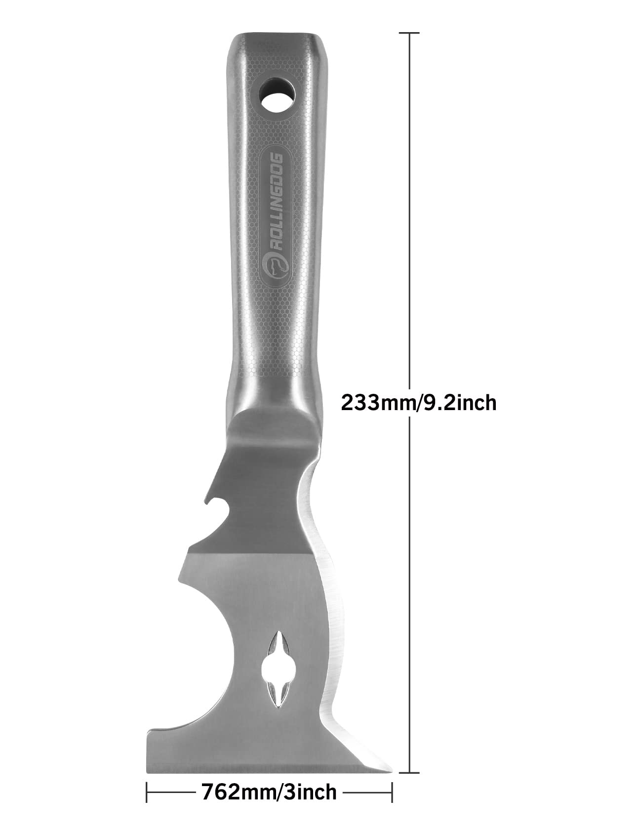 10 in 1 Painter's Tool Mirror Polished One Piece Blade