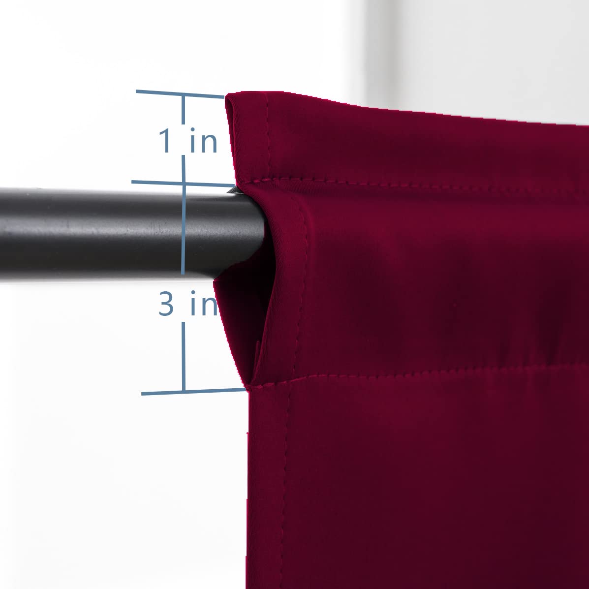 Cafe Curtain 30 Inches Long (2 Count)