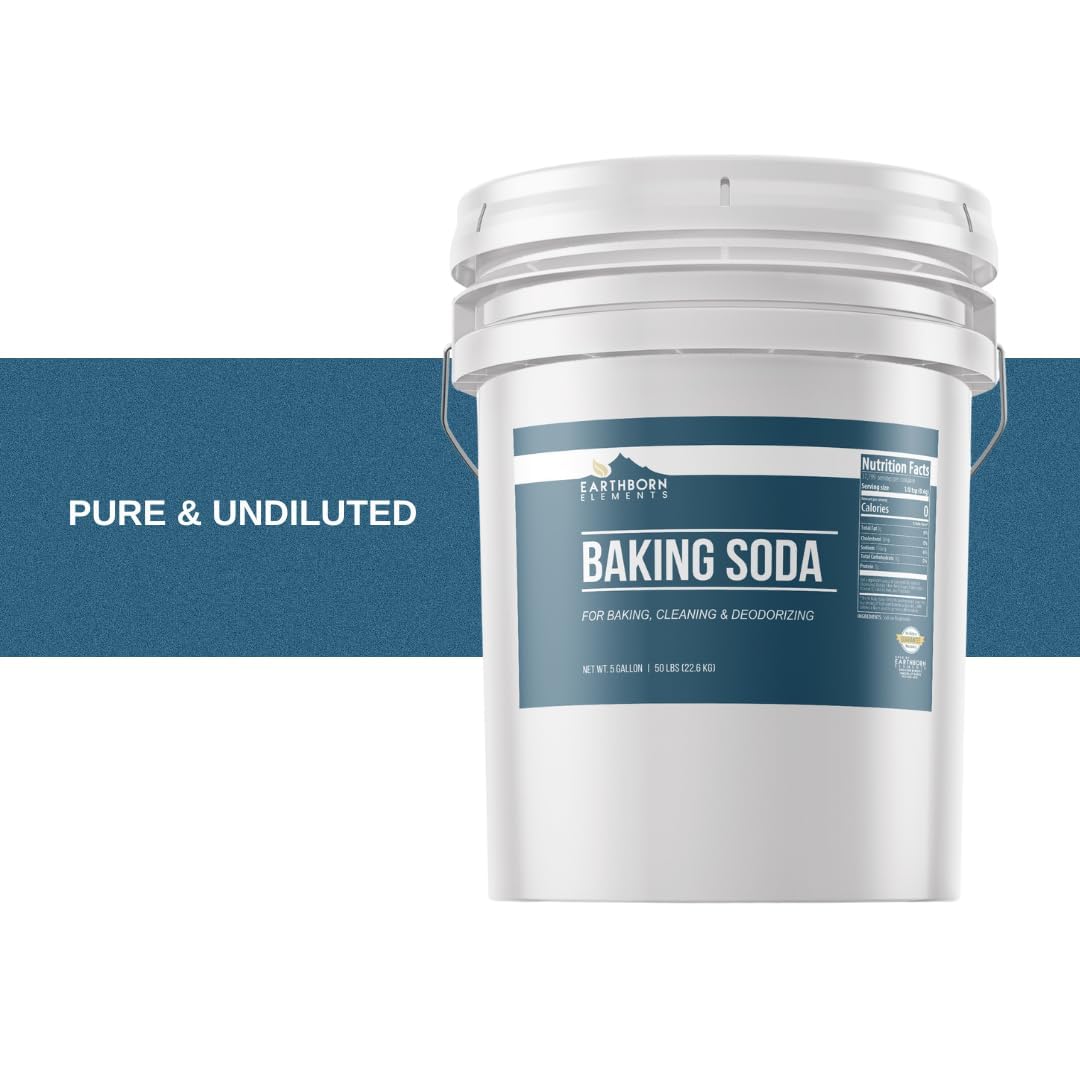 Baking Soda 5 Gallon Bucket (800 Ounce)