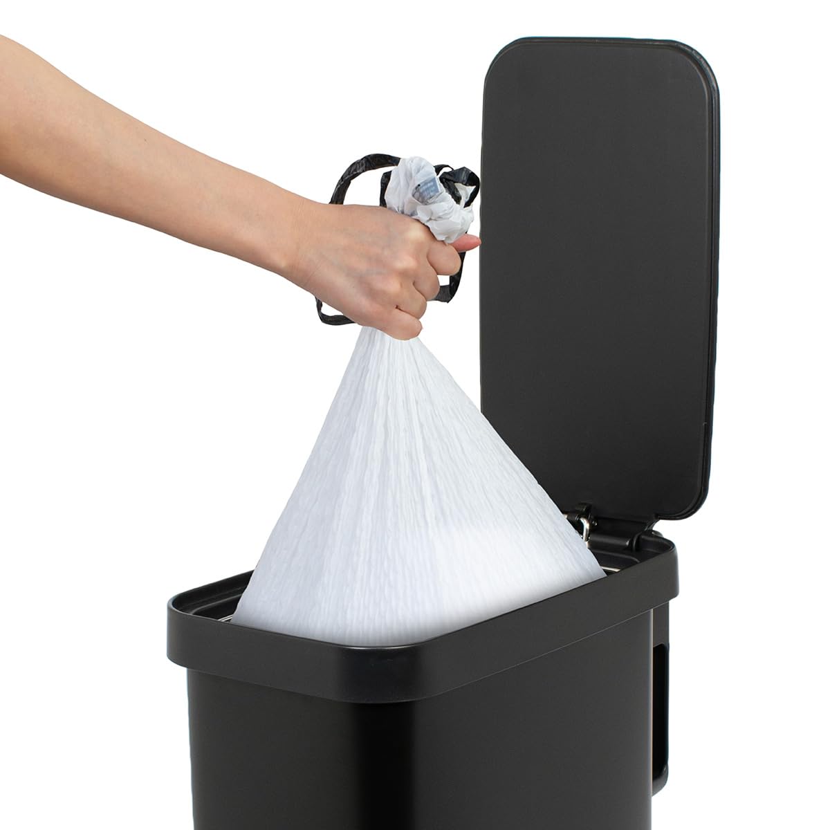 Slim Trash Can with Clorox Odor Protection