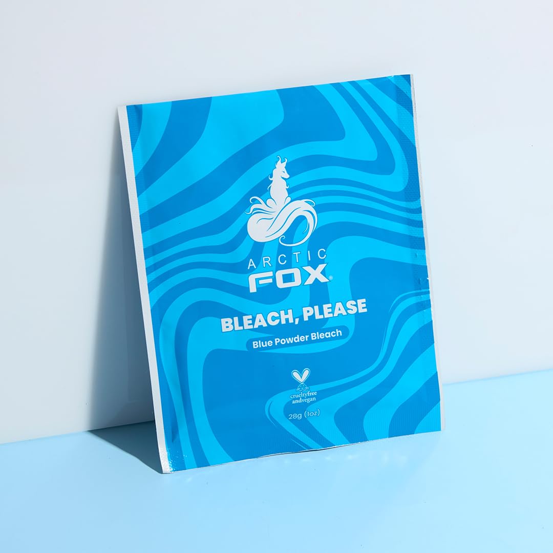 Blue Powder Hair Bleach Sachet