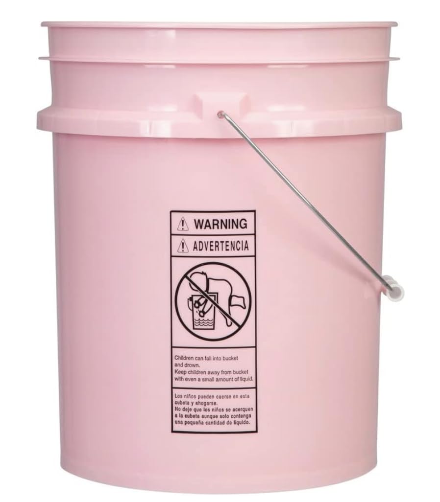 5 Gallon Premium HPDE Plastic Bucket