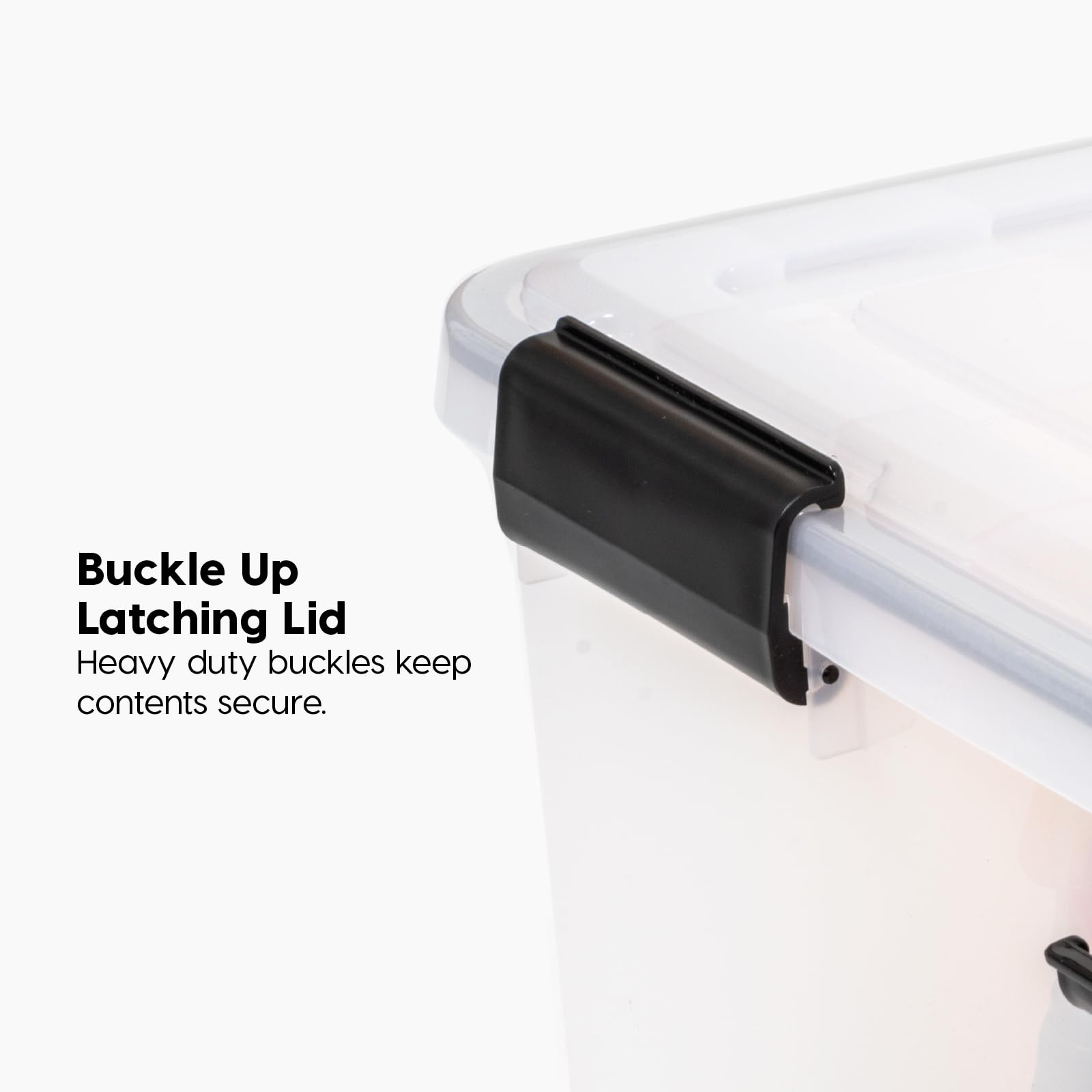 WeatherPro Storage Bins with Lids (4 Count)