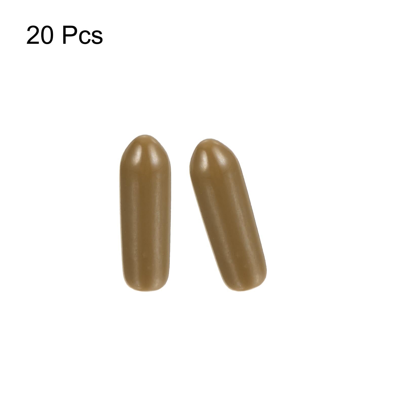 20pcs Rubber End Caps 3mm
