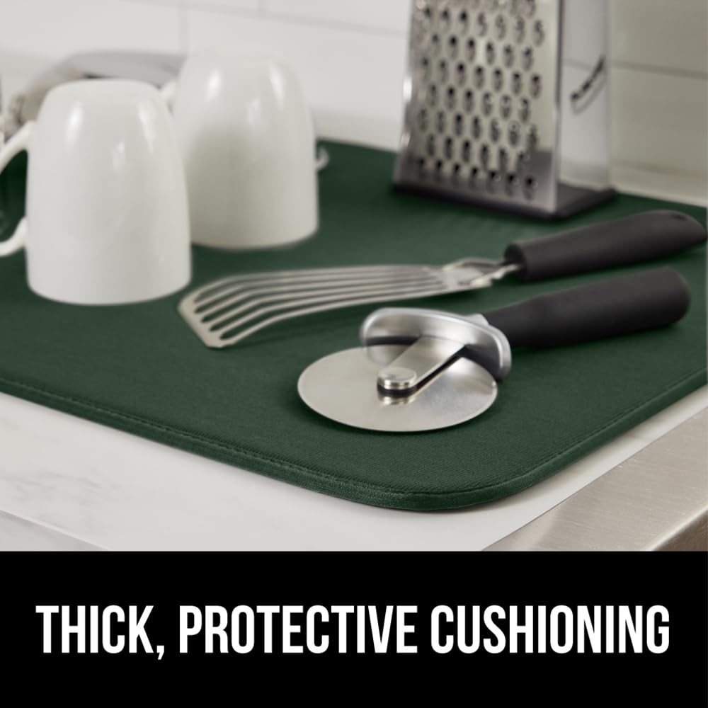 Ultra Water Absorbent Microfiber Dish Drying Mat (2 Count)