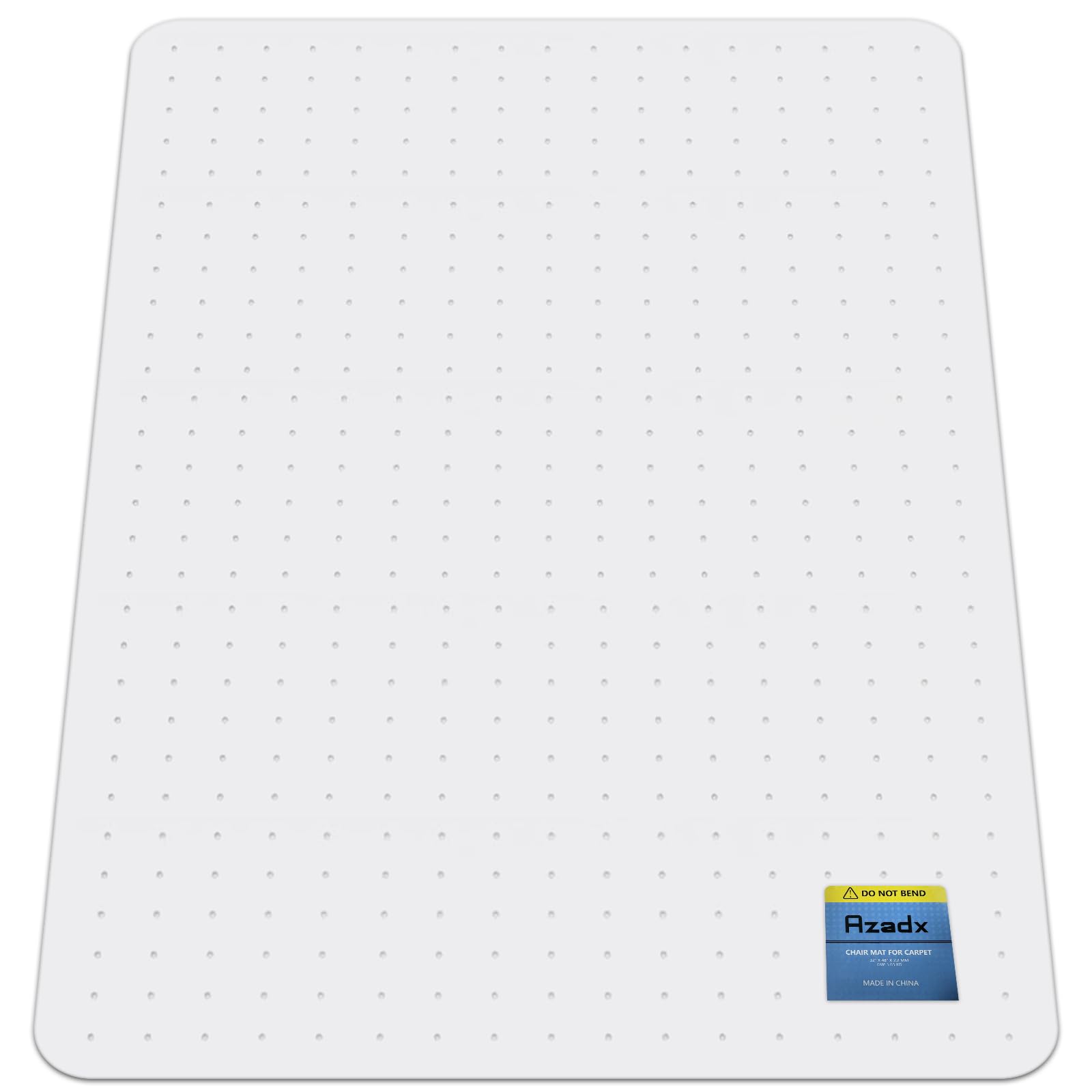 Heavy Duty Office Chair Mat for Carpet 32" x 48" Hard Material