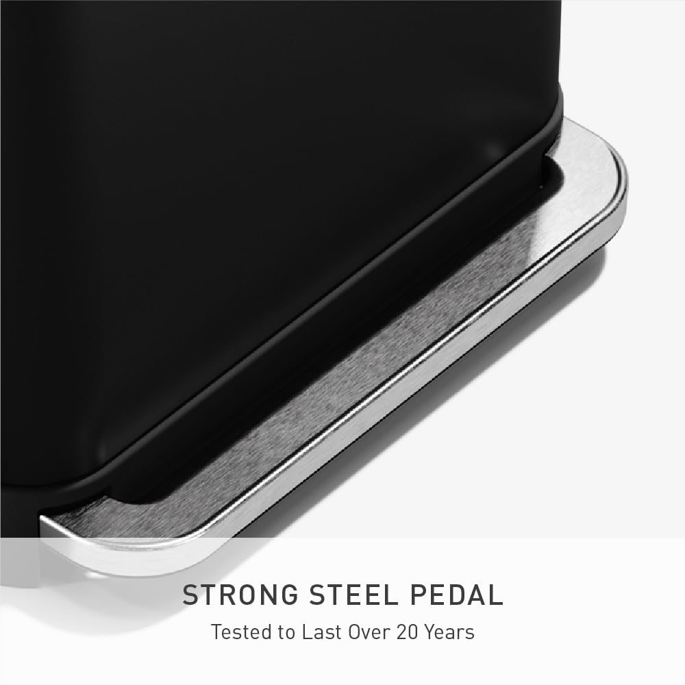 55L Liner Rim Rectangular Step Can