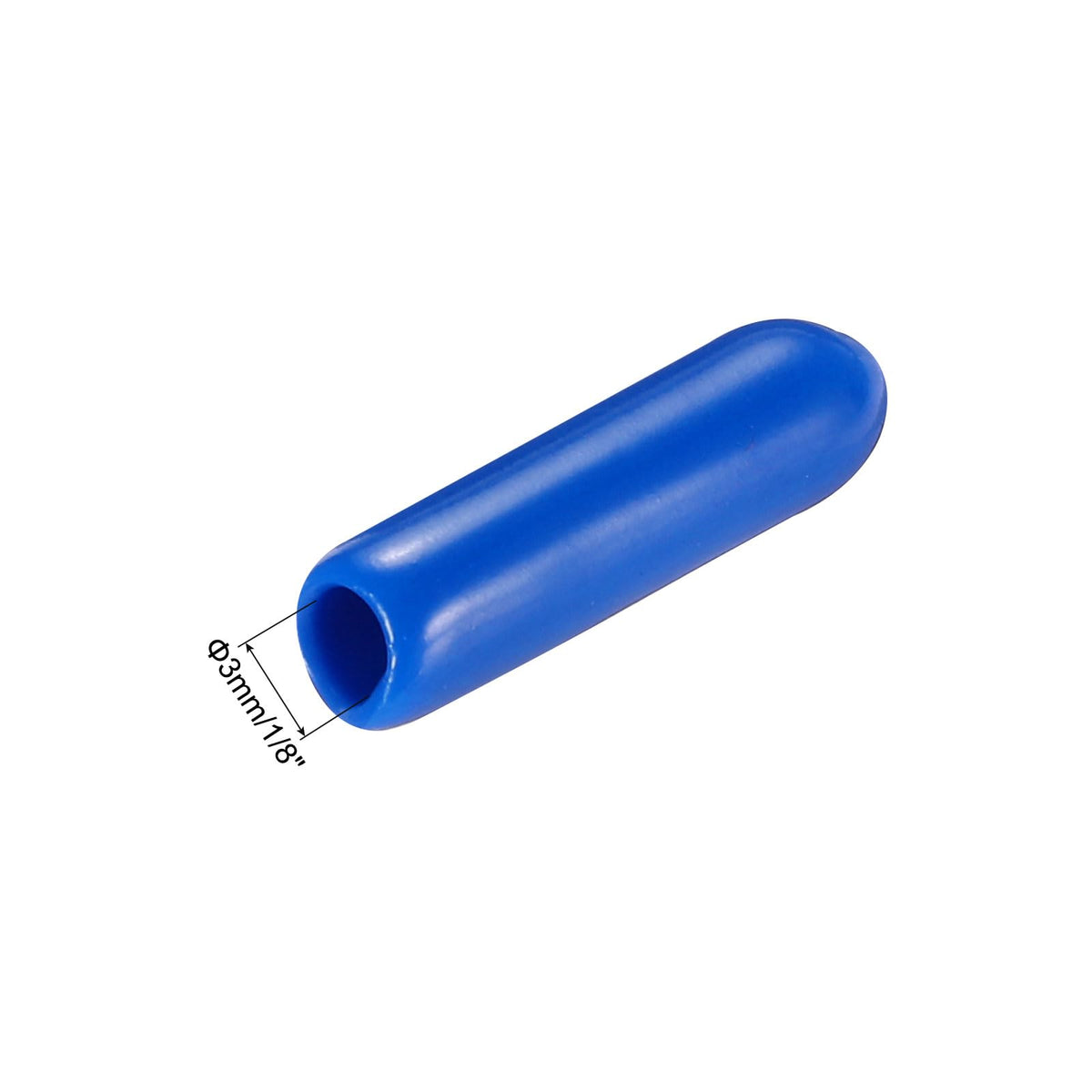 20pcs Rubber End Caps 3mm