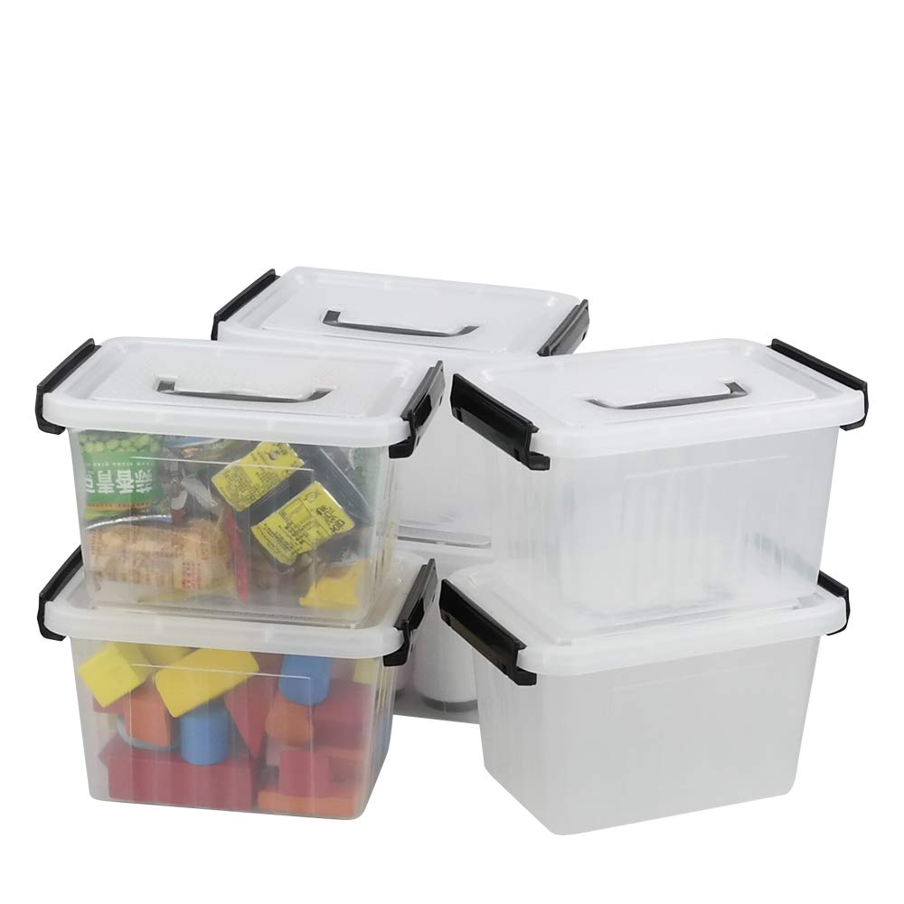Small Plastic Latching Box (6 Count)