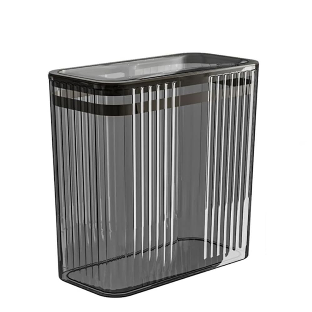 Transparent Trash Can