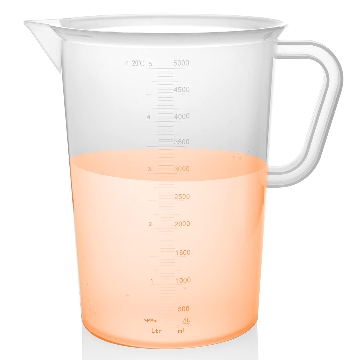 Plastic Graduated Measuring and Mixing Pitcher