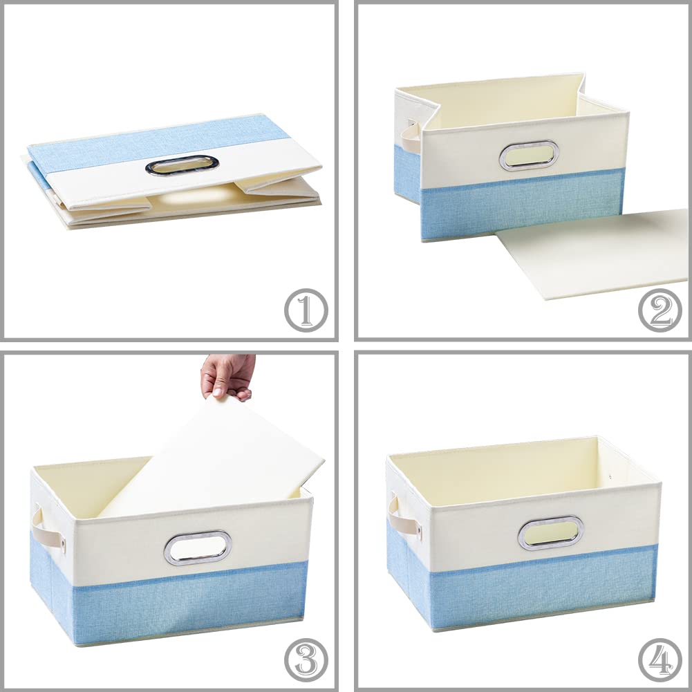 Fodable Storage Bins for Closet [3 (3 Count)