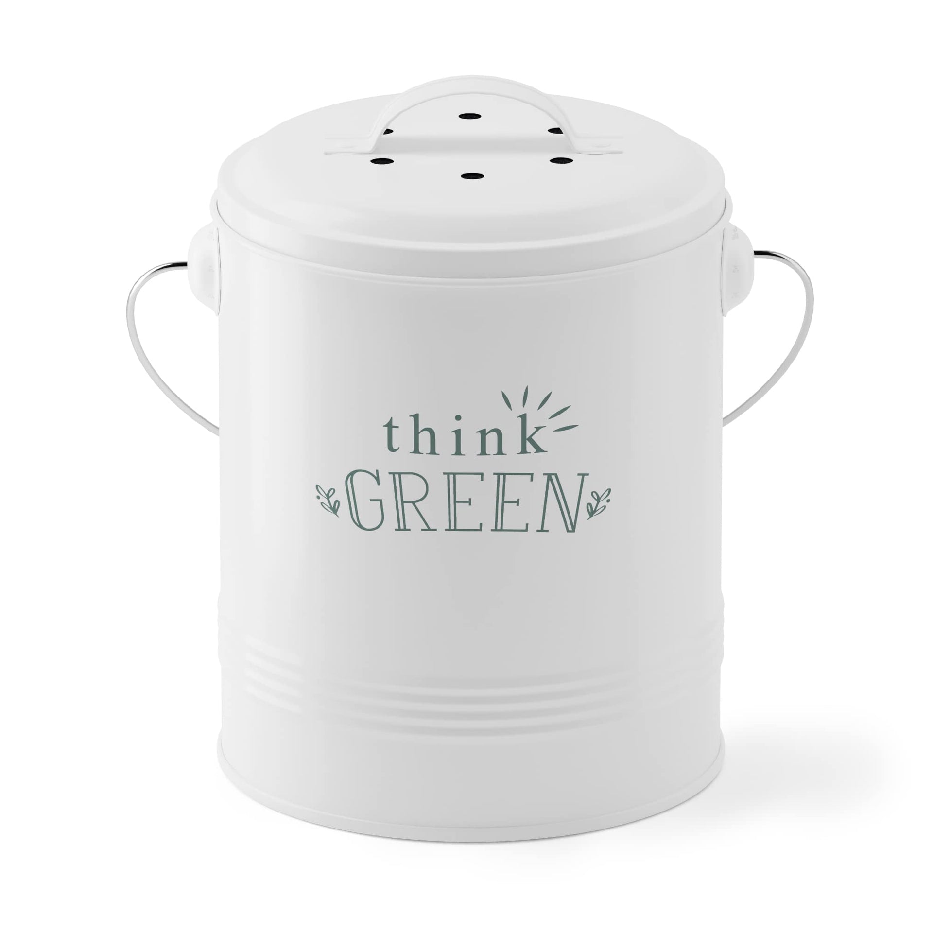 1.2 Gallon Kitchen Counter Compost Bin with Lid