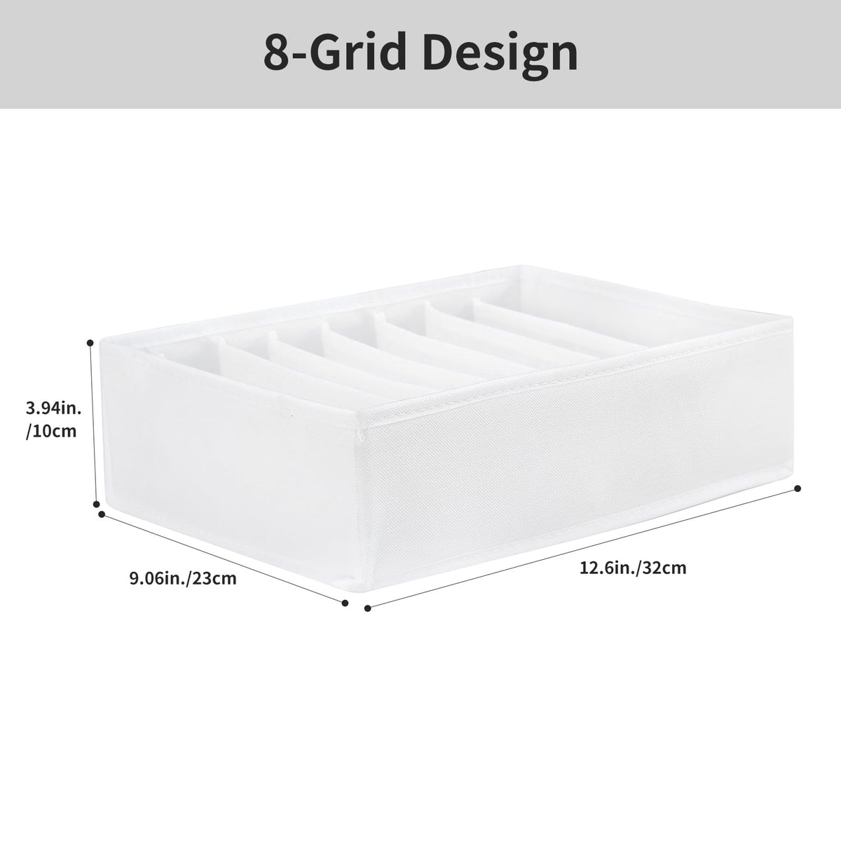 4 Packs T shirt Drawer Organizers for Clothing (4 Count)