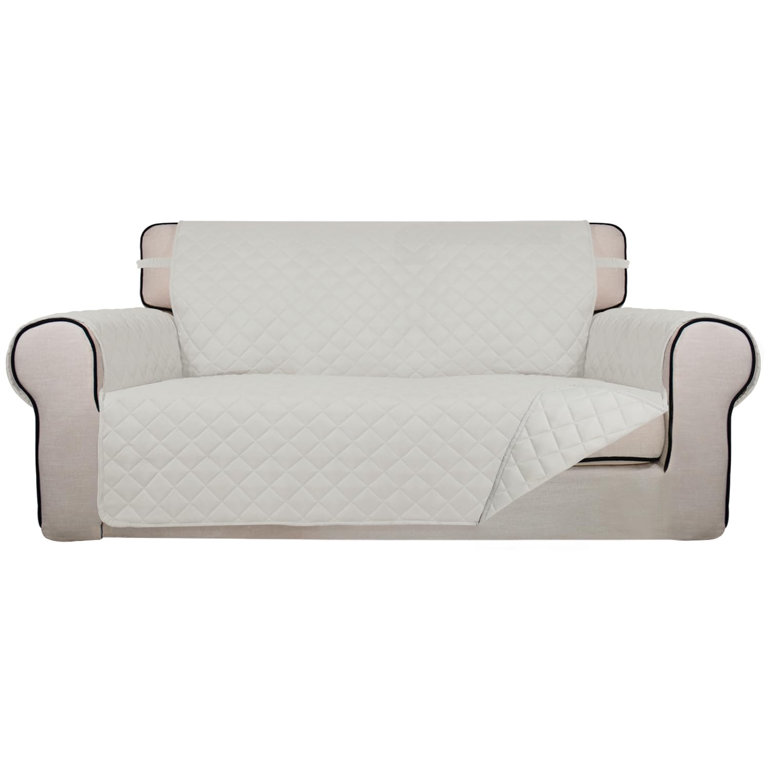 Reversible Quilted Couch Covers for Dogs Loveseat Sofa Cover 54"