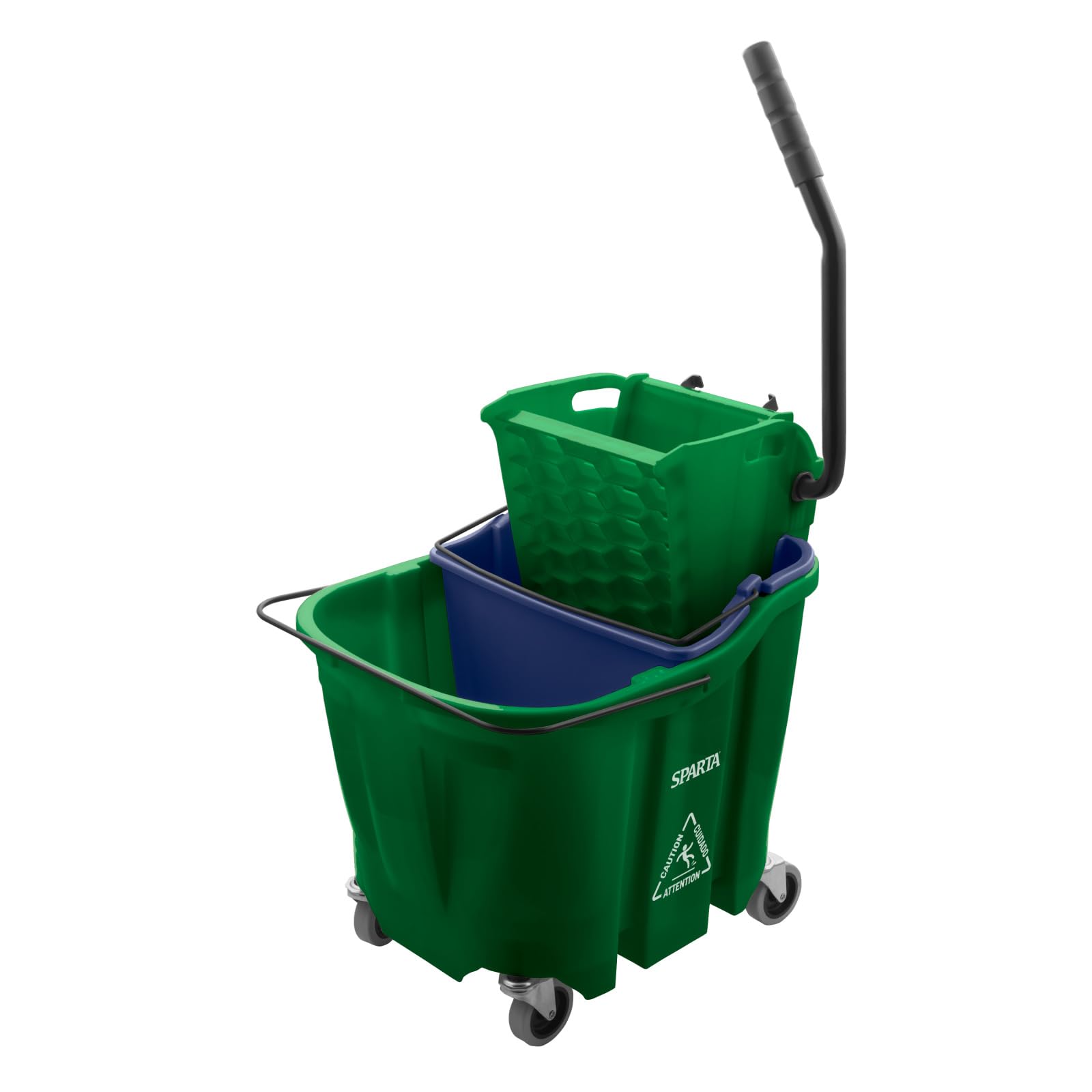 35 Qt Mop Bucket System with Wringer and Insert