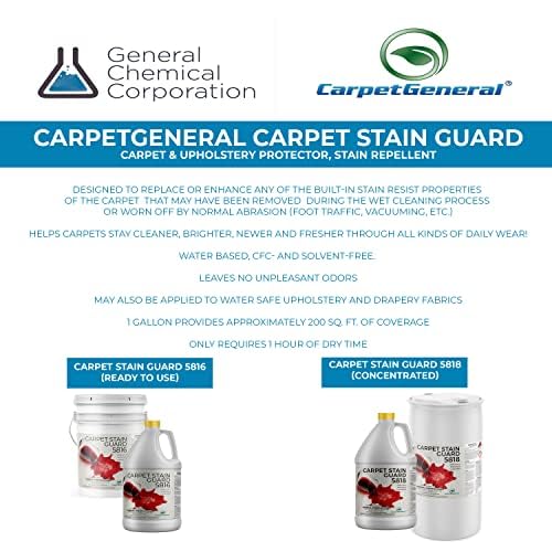 5816 Stain Shield Spray for Carpets and (128 Fl Oz)