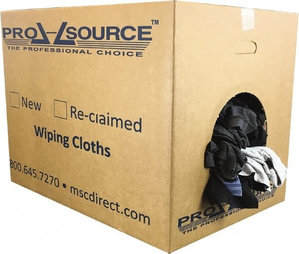 Low Lint Reclaimed Cotton Shop Rags
