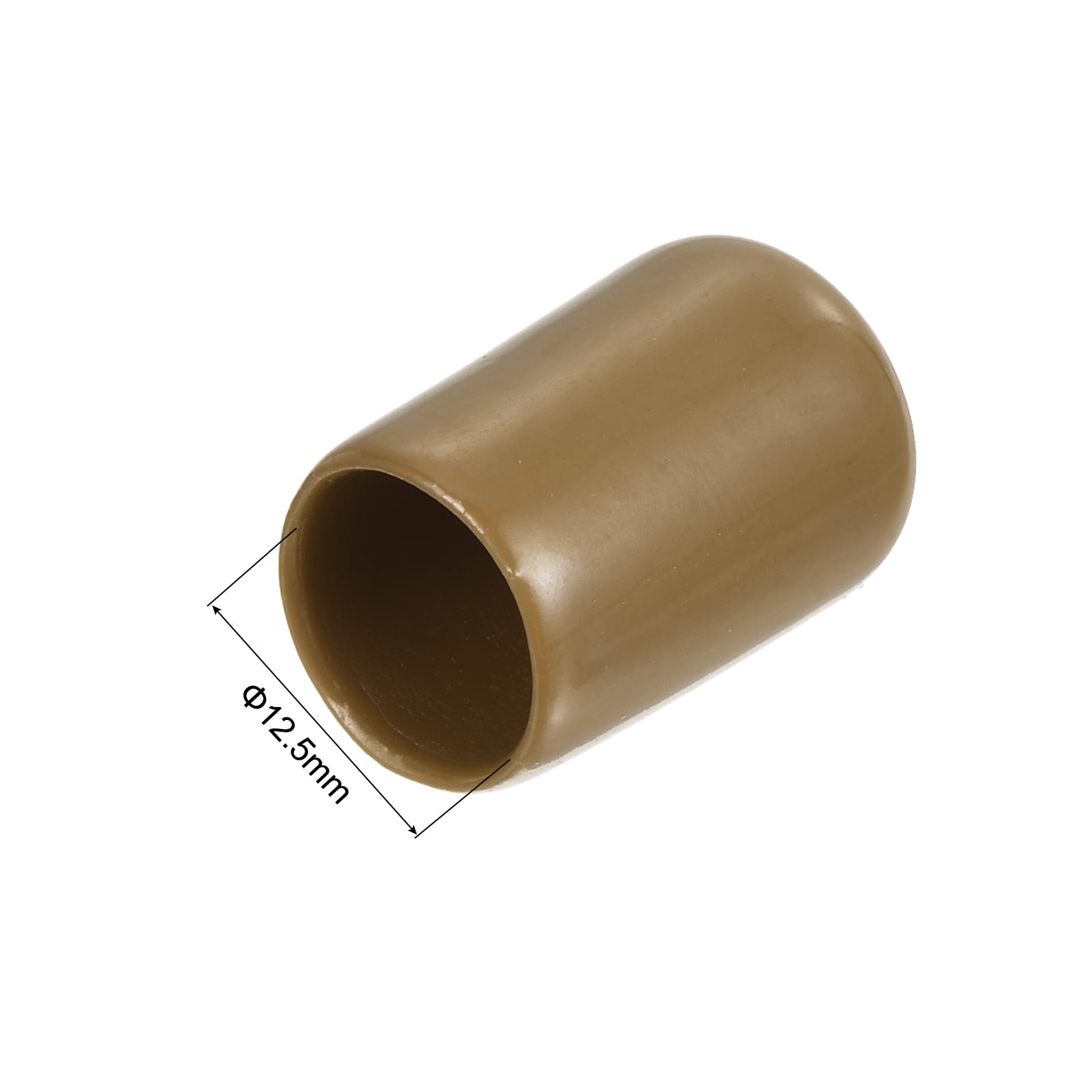 20pcs Rubber End Caps 12.5mm