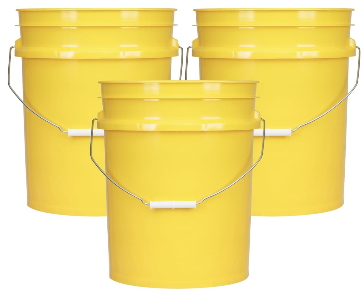 5 Gallon Premium HPDE Plastic Bucket