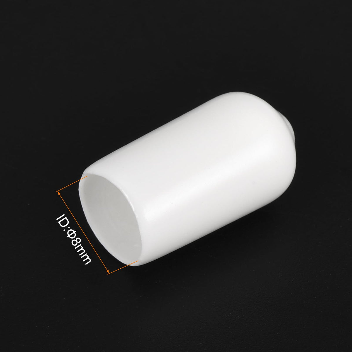 20pcs Rubber End Caps 8mm